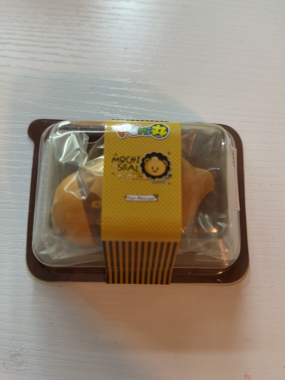Authentic Puni Maru MINI Lion seal Squishy | Rare Licensed Slow Rising!